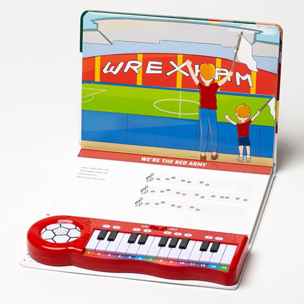 Fans Legacy Wrexham AFC Wrexham Fan Chants Piano Book Image 2