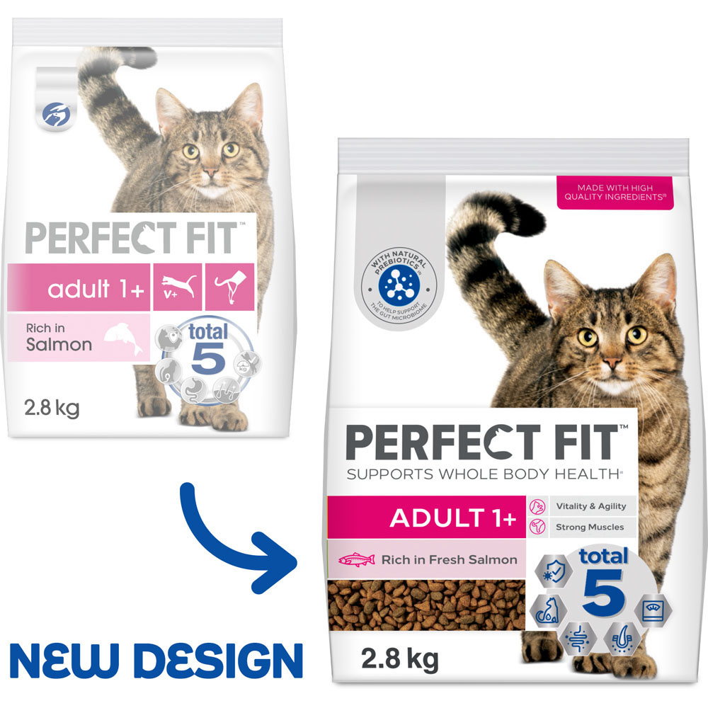 Perfect Fit Advanced Nutrition Salmon Adult Dry Cat Food 2.8kg Image 7