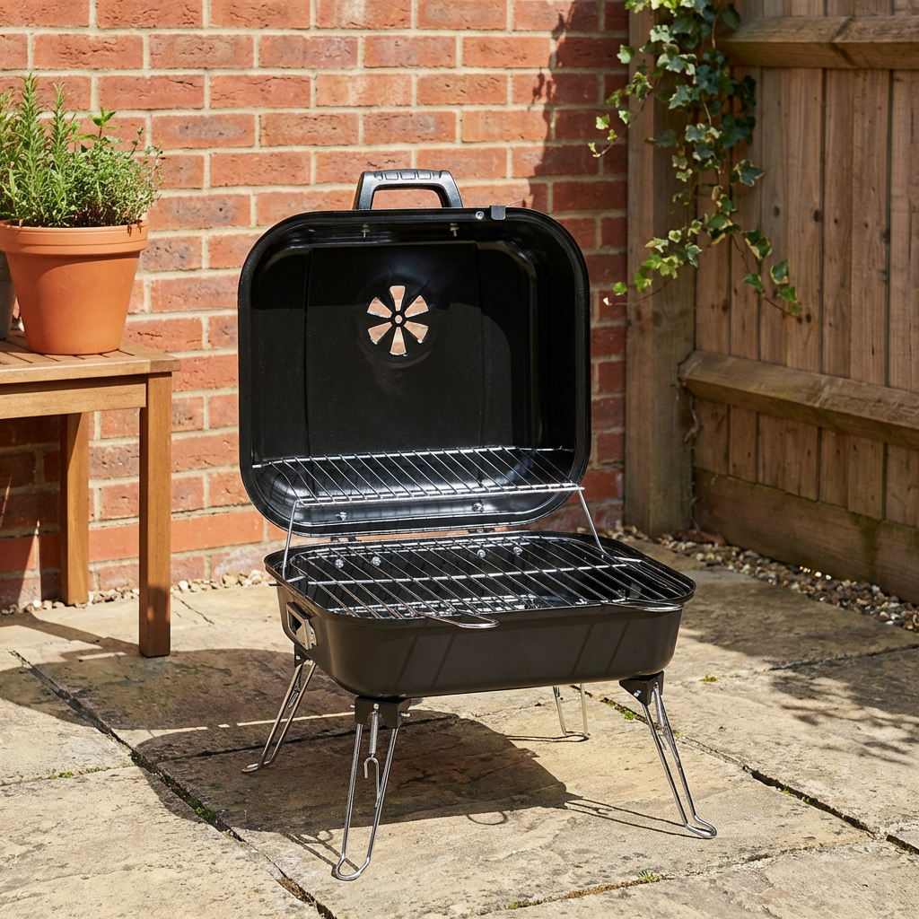Guardia Black Charcoal BBQ Image 7