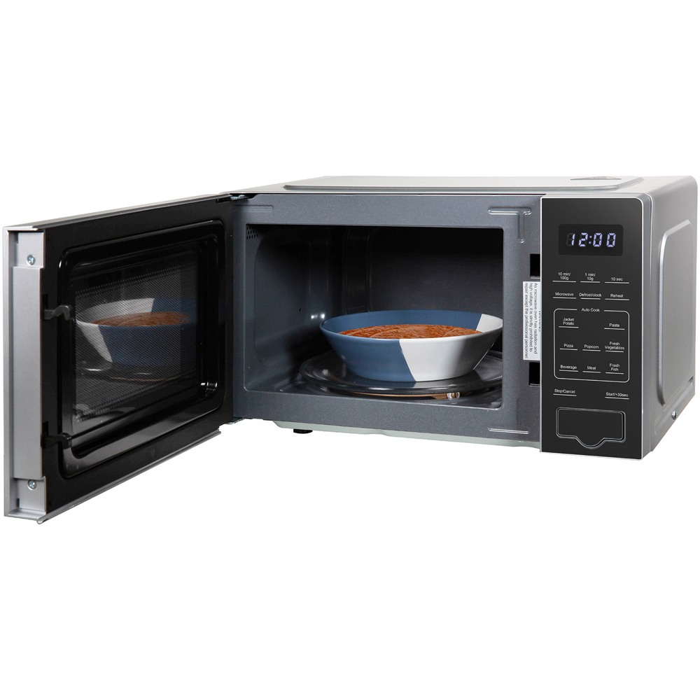 Russell Hobbs RHMT2005S Silver 20L Compact Touch Control Digital Microwave 700W Image 3