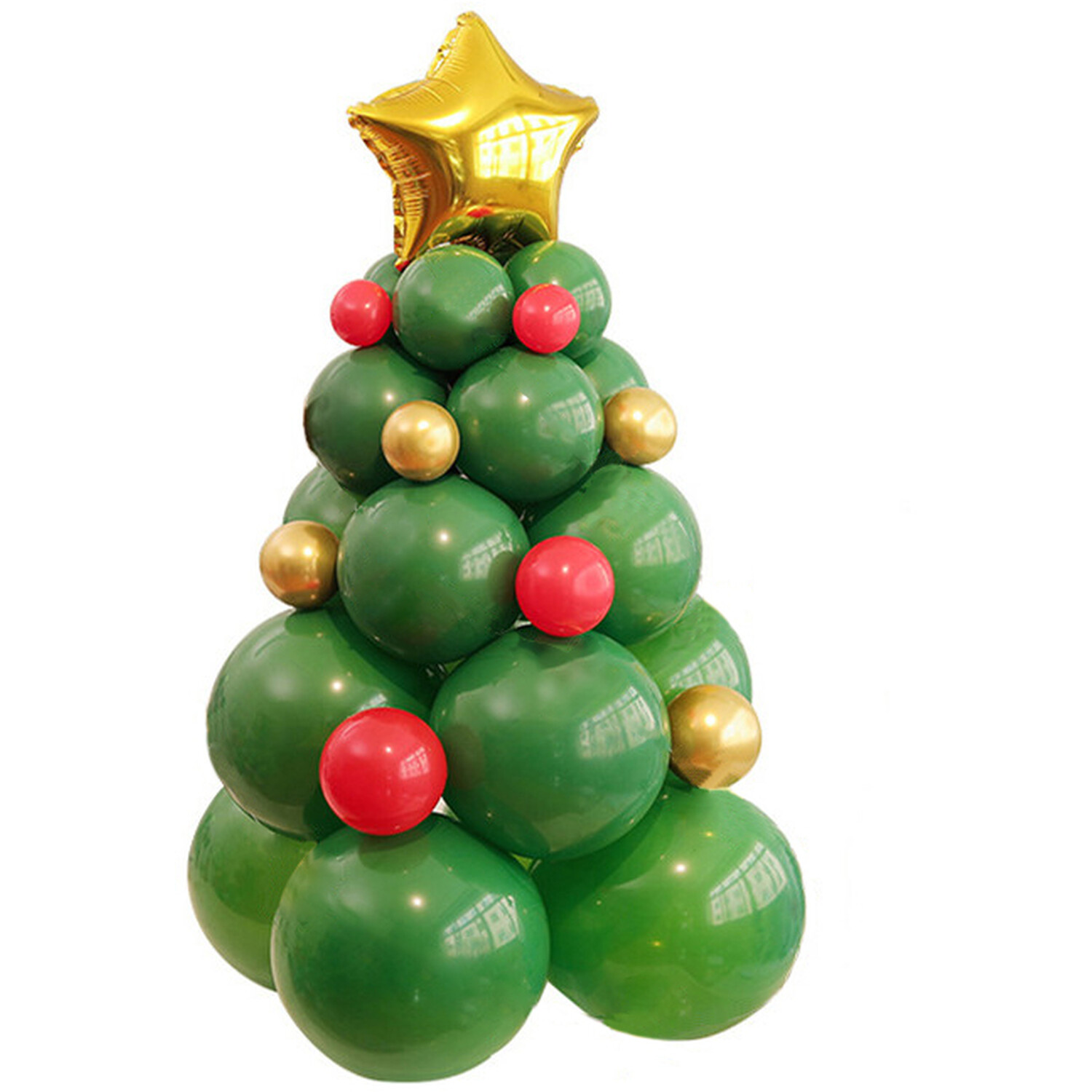 47-Piece Christmas Tree Balloon Image 1