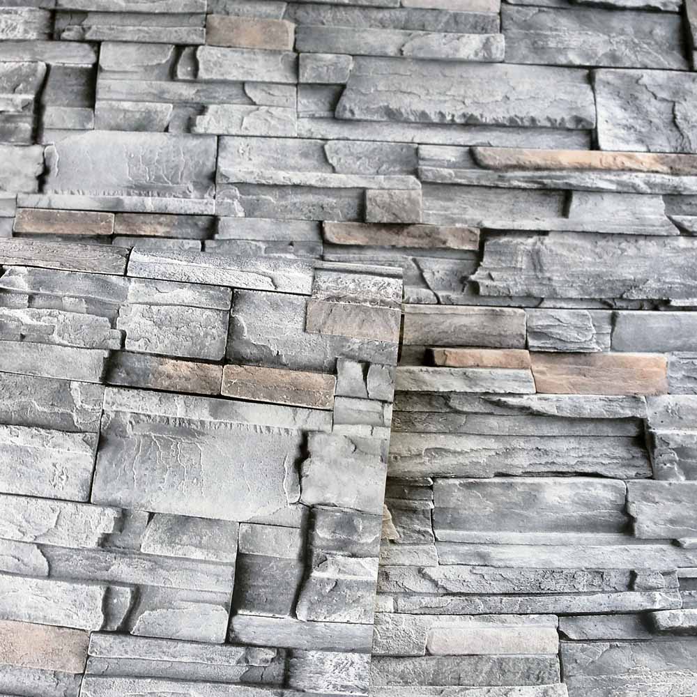 Arthouse Slate Wall Grey Wallpaper Image 2