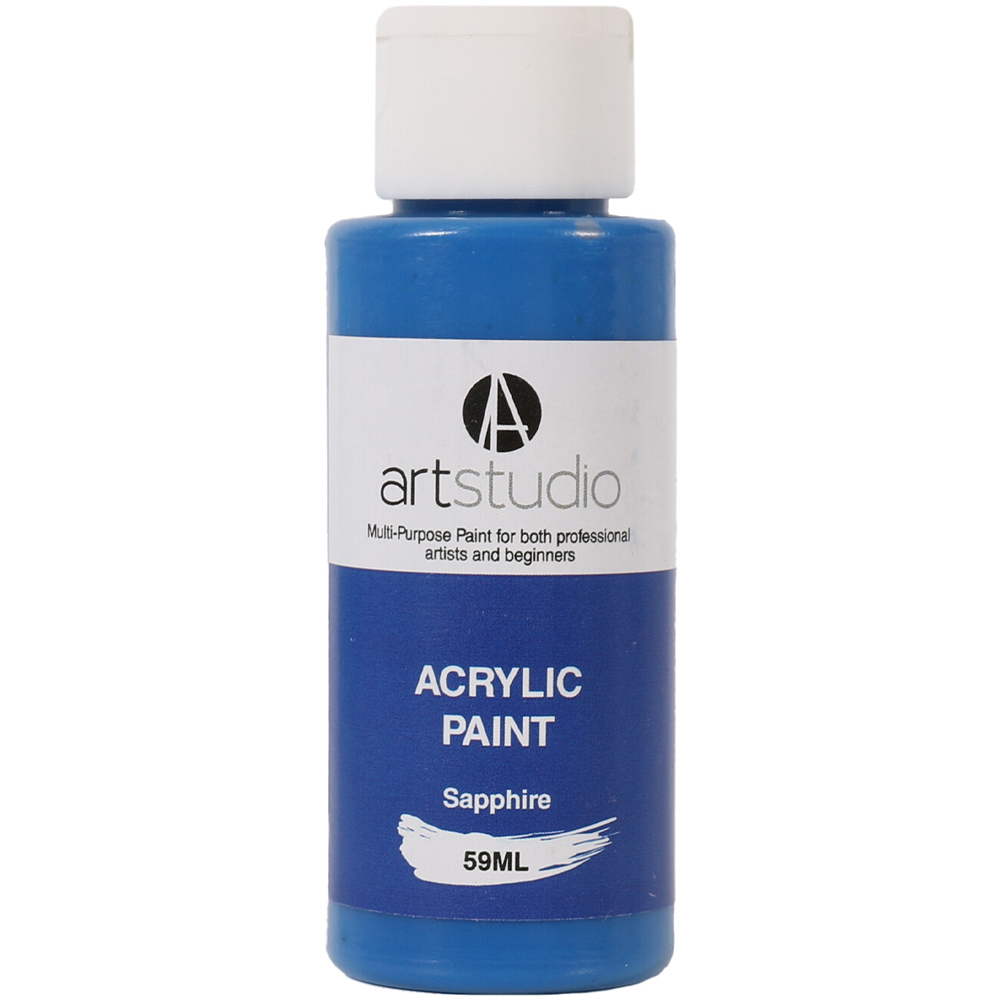 Art Studio Acrylic Paint   - Sapphire / 59ml Image