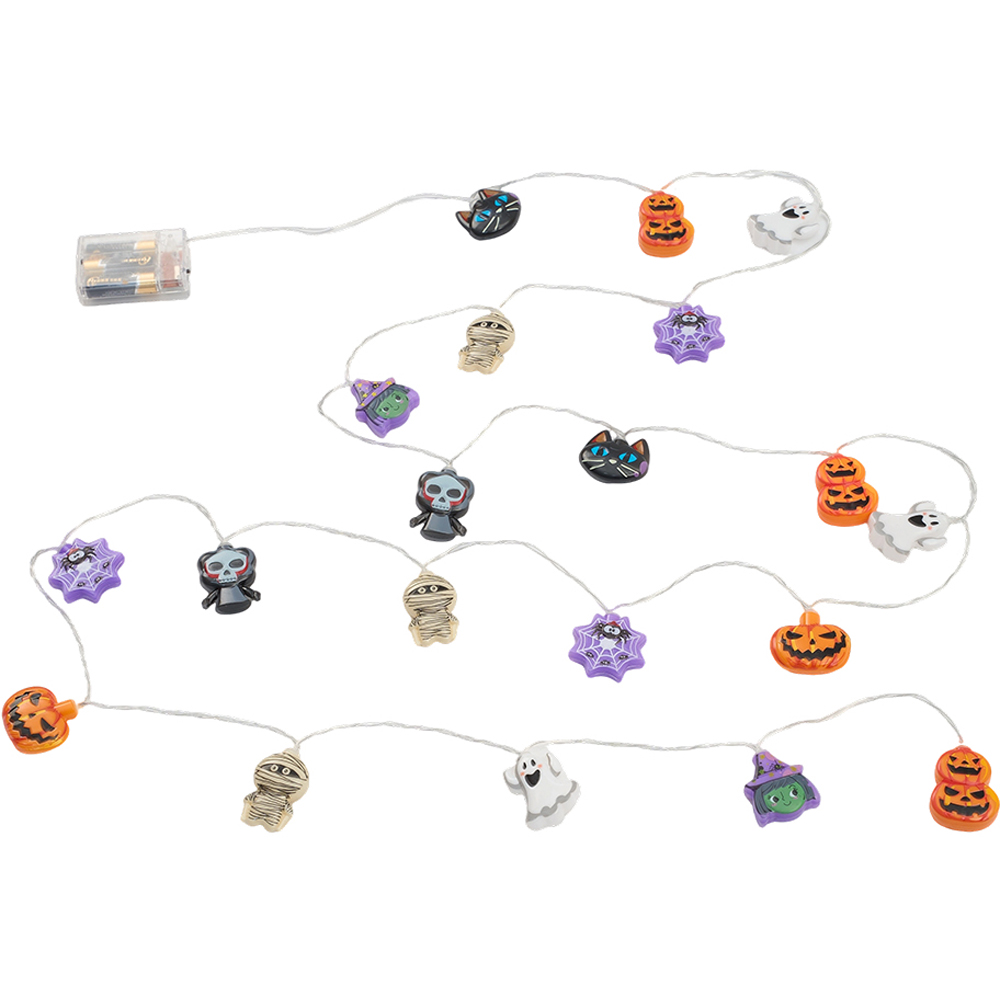 Living and Home 20 LED Halloween String Lights 3m Image 1