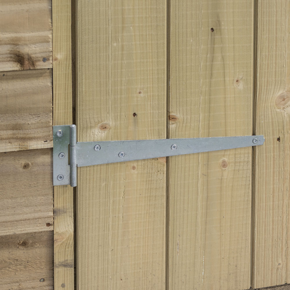Rowlinson 6 x 4ft Overlap Pressure Treated Overlap Shed Image 5