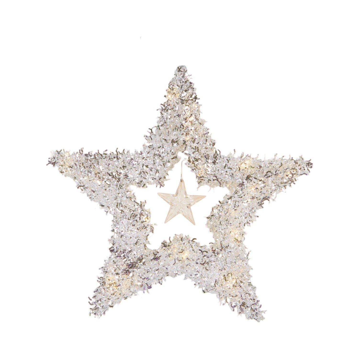 LED Tinsel StarWhite Image 3