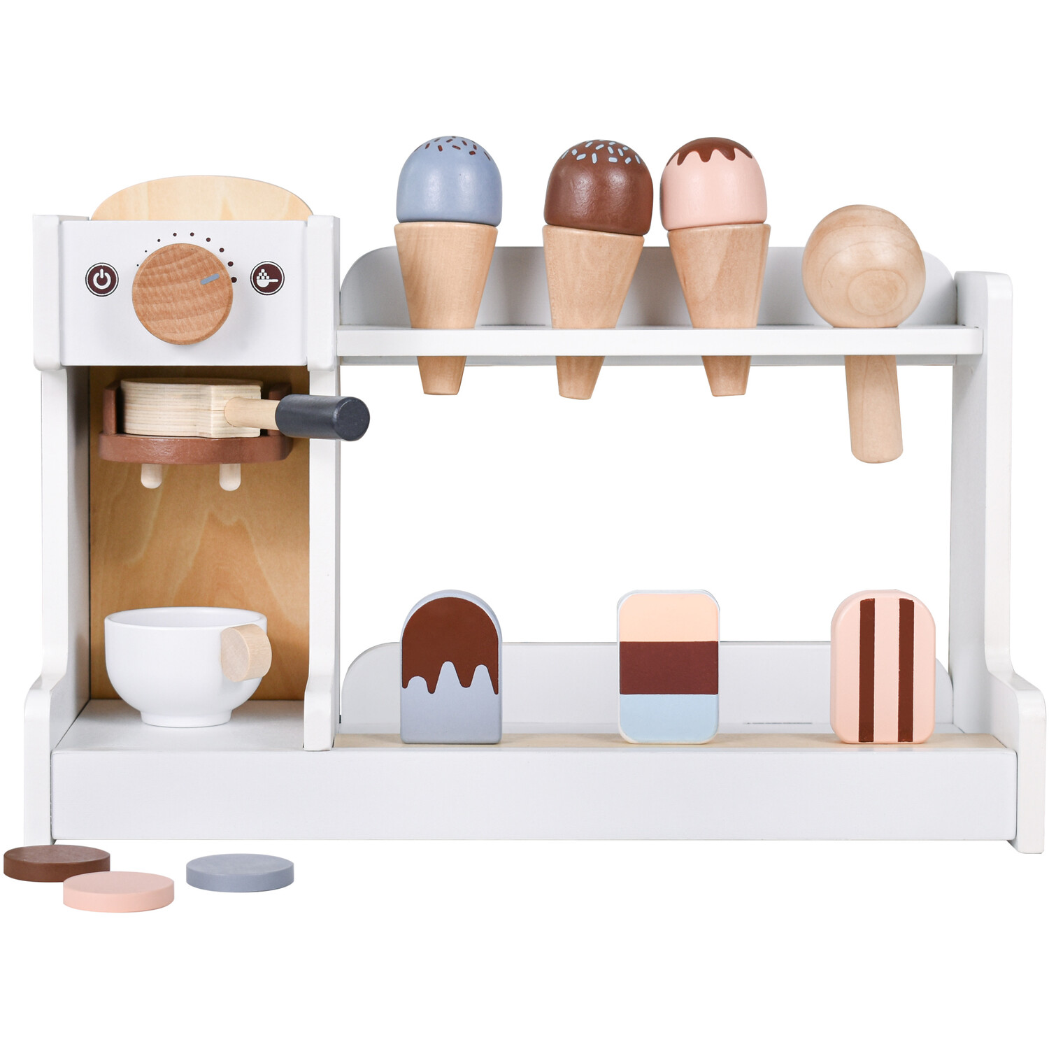 Kids Ice Cream and Coffee Bar Multicolour Image 1