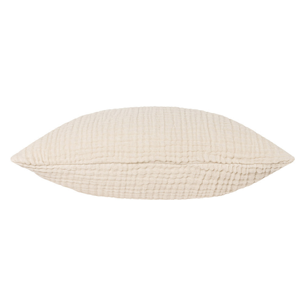 Yard Lark Natural Muslin Cotton Cushion Image 4