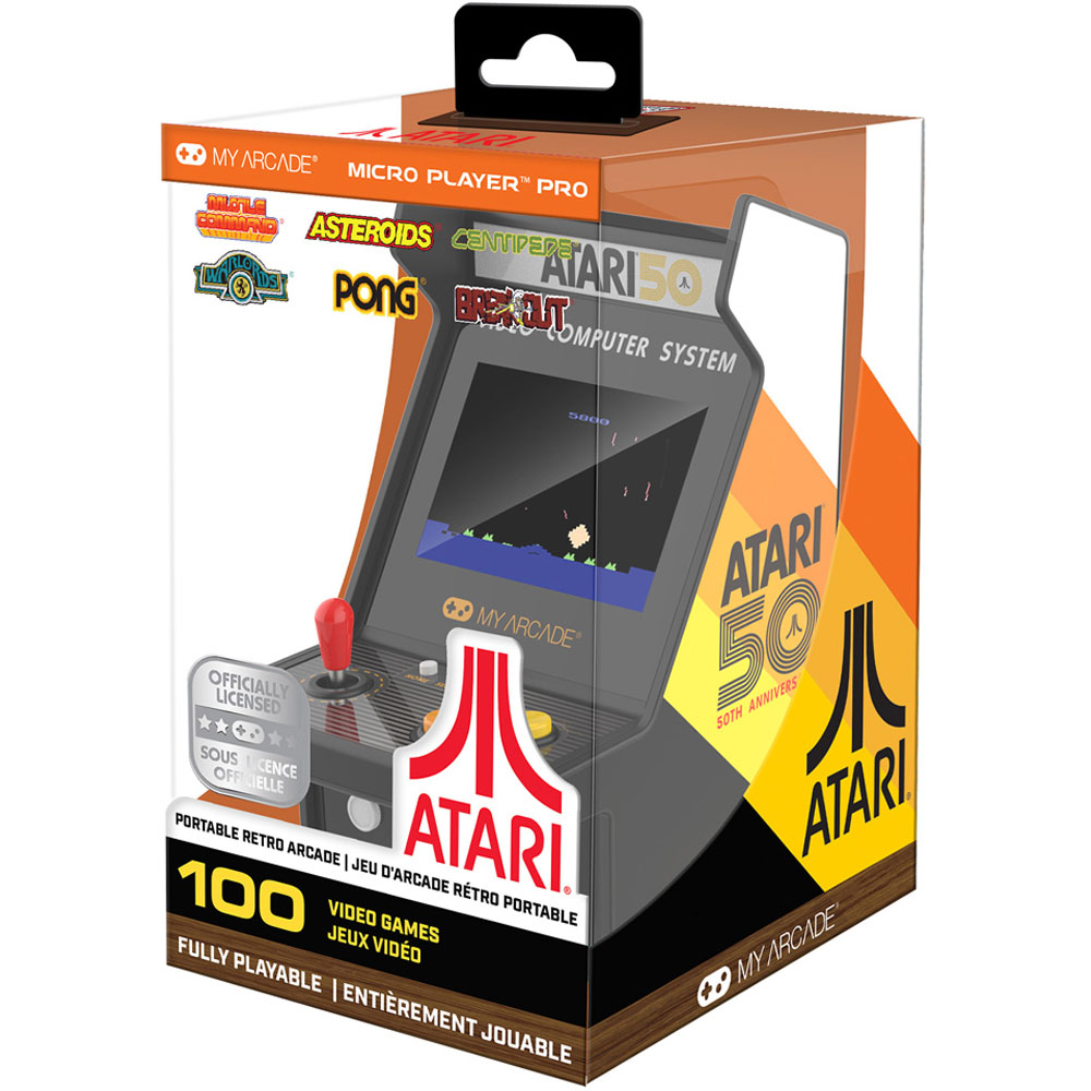 My Arcade 100 Game Atari Retro Micro Player Gaming System Image 6