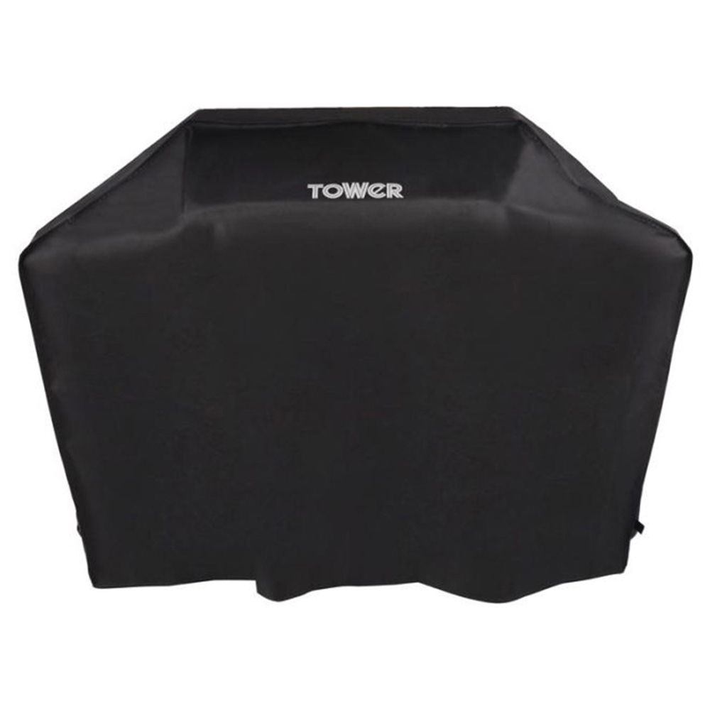 Tower 4 Burner BBQ Grill Cover Image 1