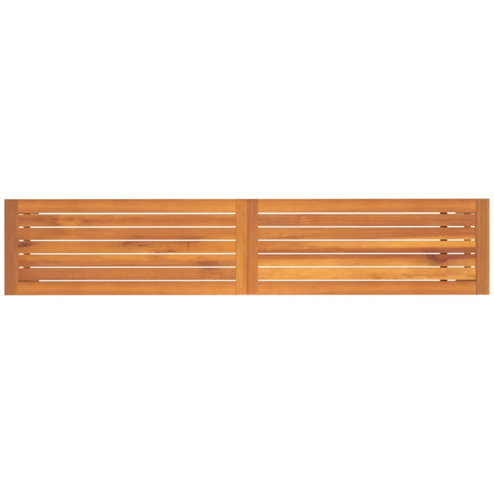 vidaXL Brown Solid Wood Acacia Garden Bench 180cm Image 5