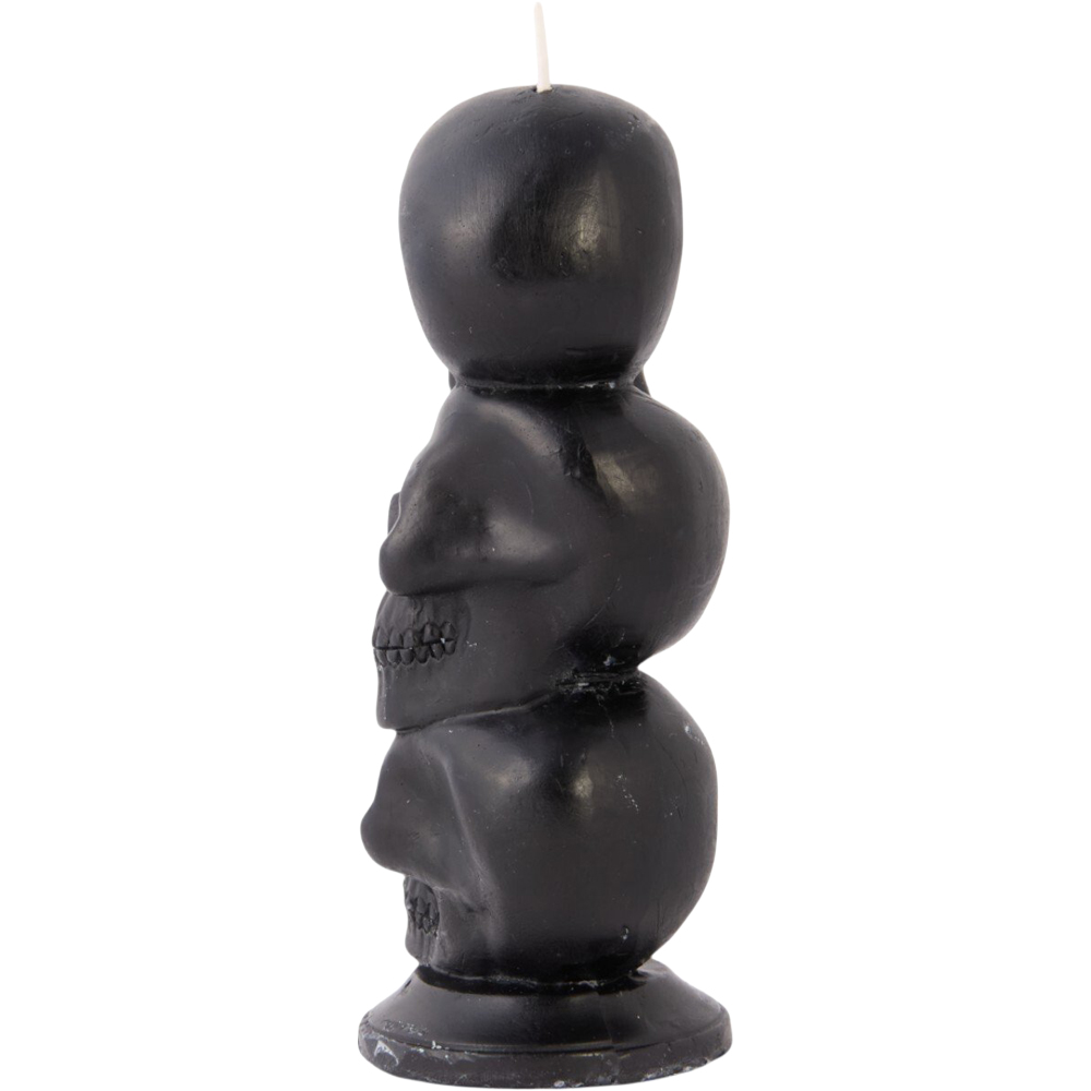 Stacked Skull Candle Image 1