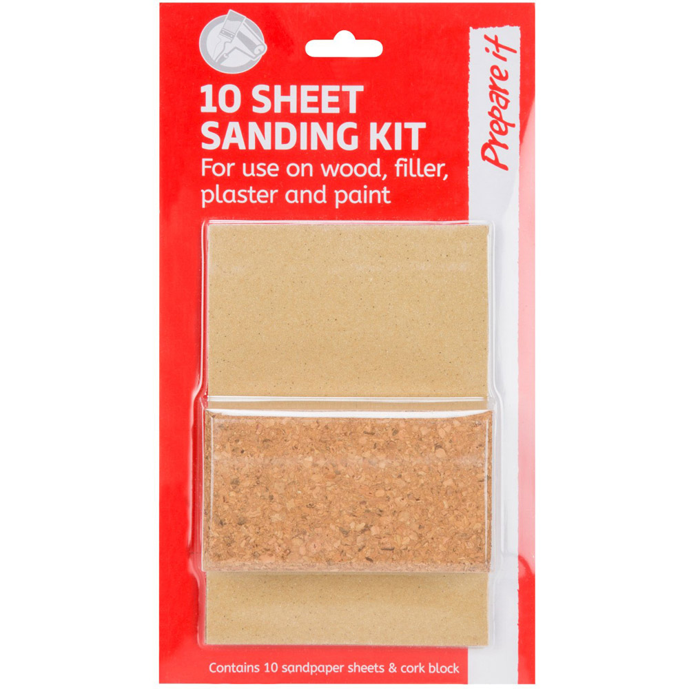 Prepare It Sanding Kit 10 Pack Image