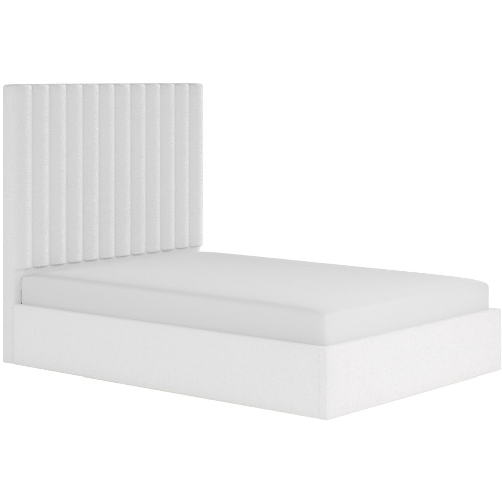 Flair Everley King Size Cream Boucle Ottoman Bed Image 3