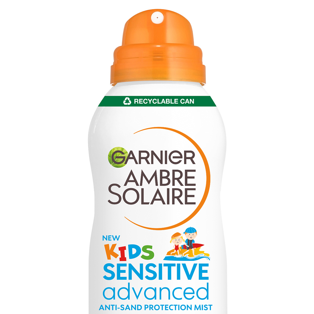 Garnier Ambre Solaire Kids Sensitive Advanced Anti-Sand Protection Mist SPF50+ 150ml Image 2