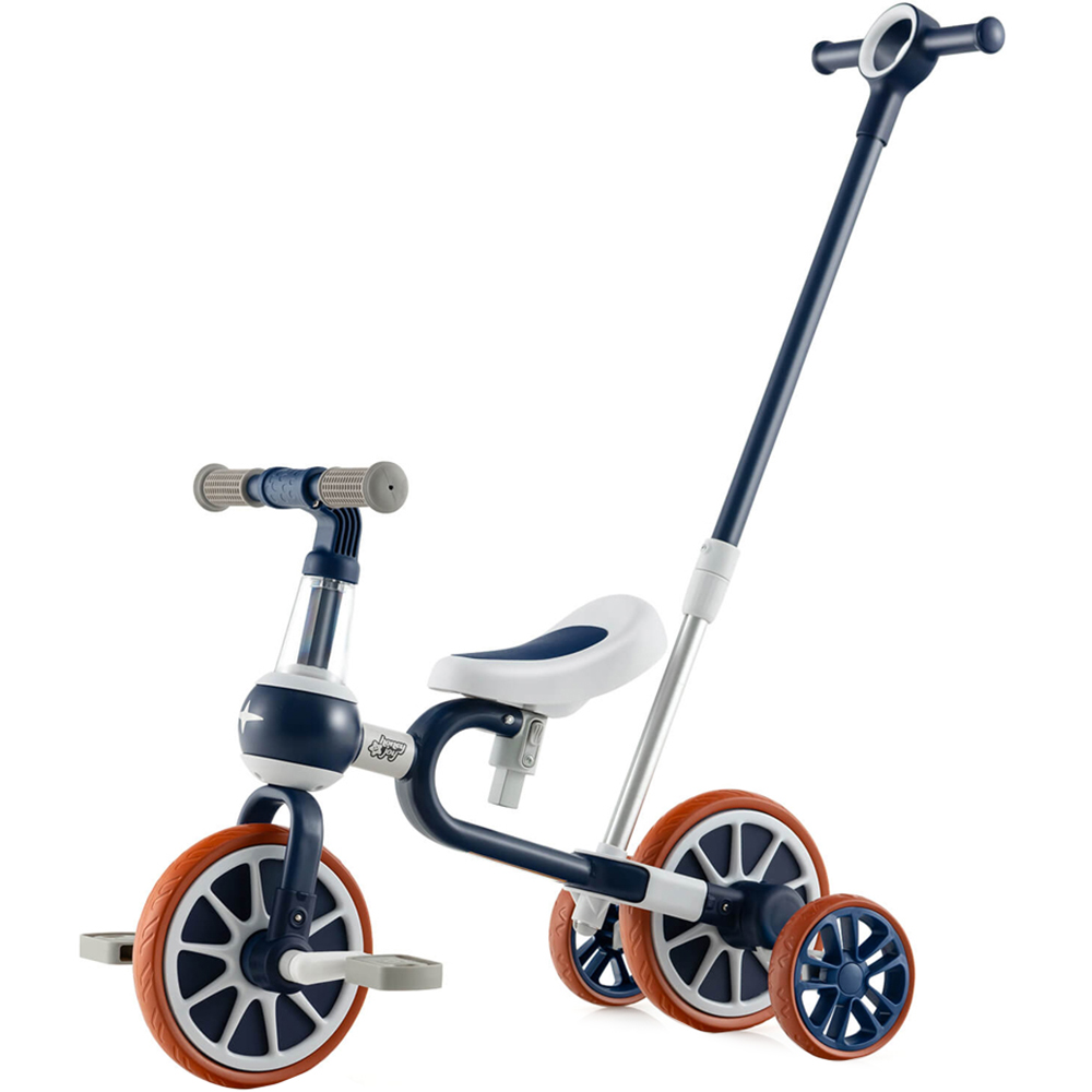 Costway 4 in 1 Navy Kids Balance Training Trike Image 1
