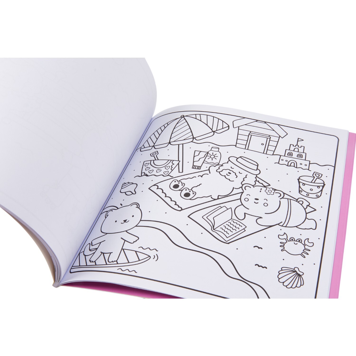 Cosy and Calm or Happy Street Colouring Book Image 6