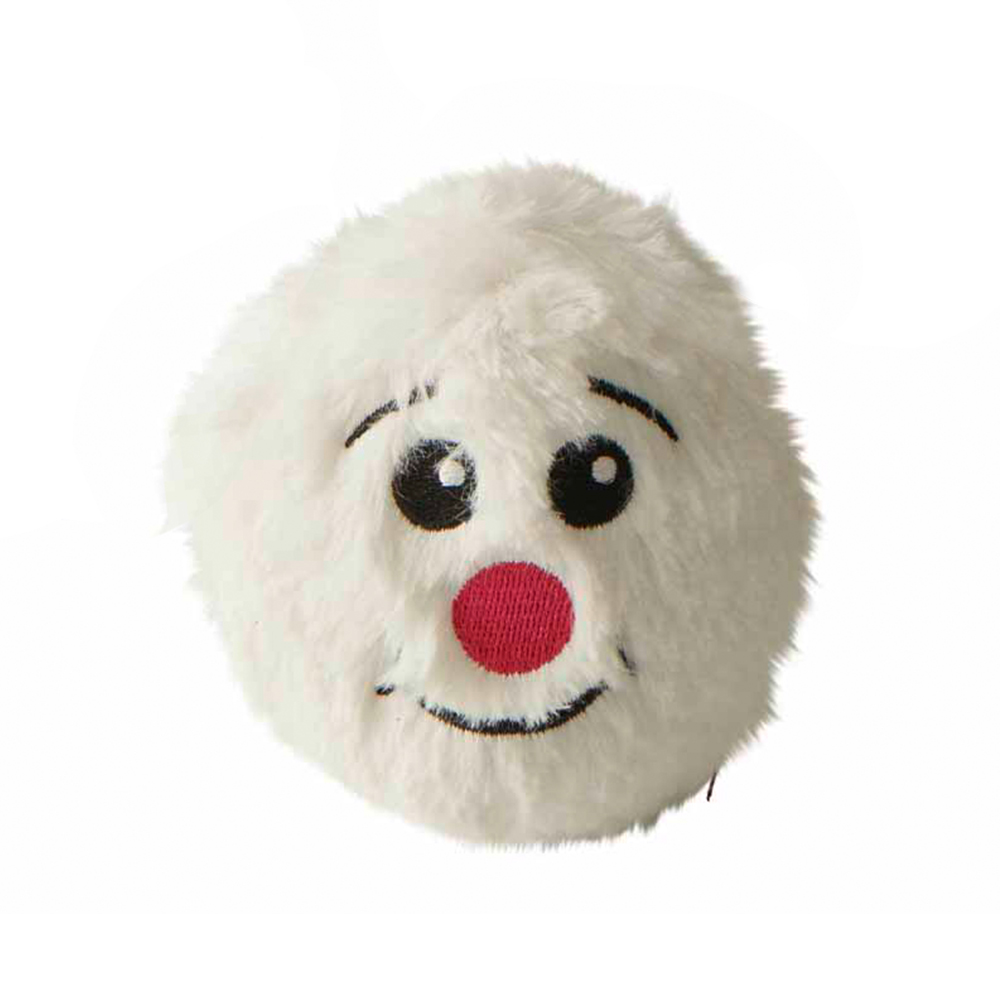 Single Squeaky Snowballs Dog Toy in Assorted styles Image 2