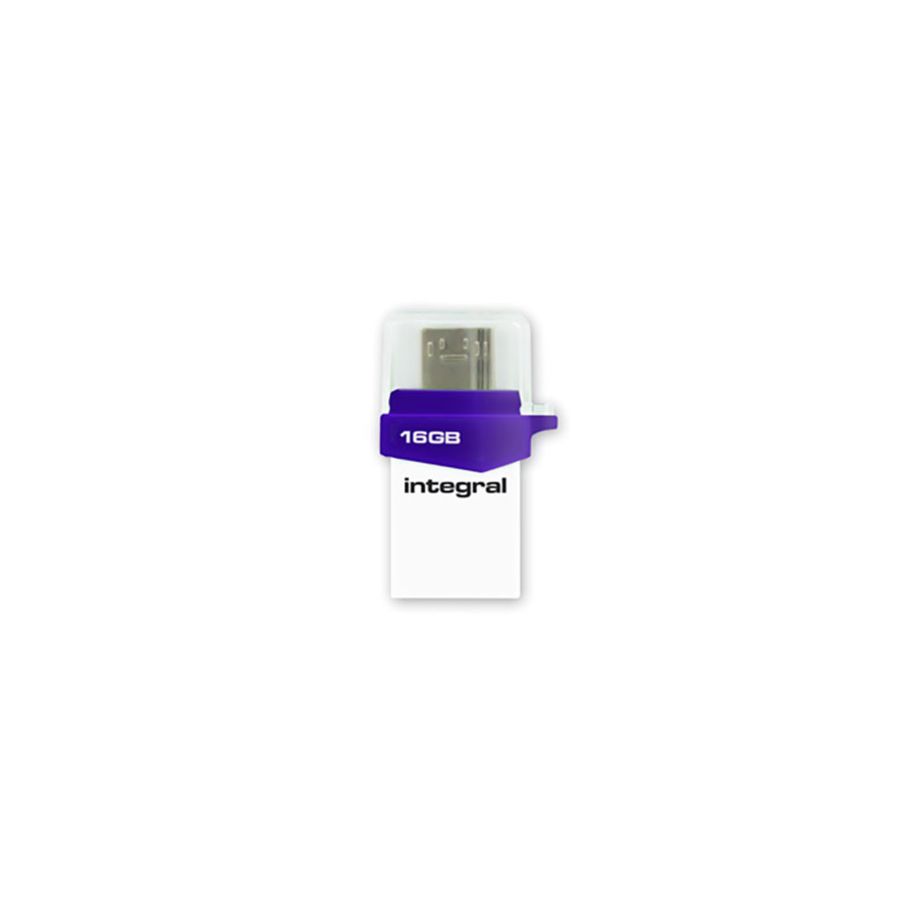 Integral 16GB Micro Fusion USB 2.0 Flash Drive Image 3