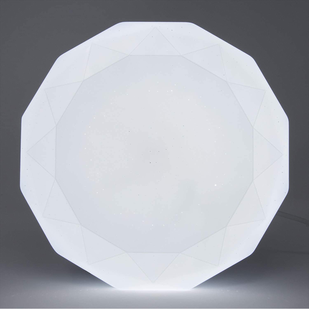 ExtraStar Cold White LED Integrated Diamante Ceiling Light Image 2
