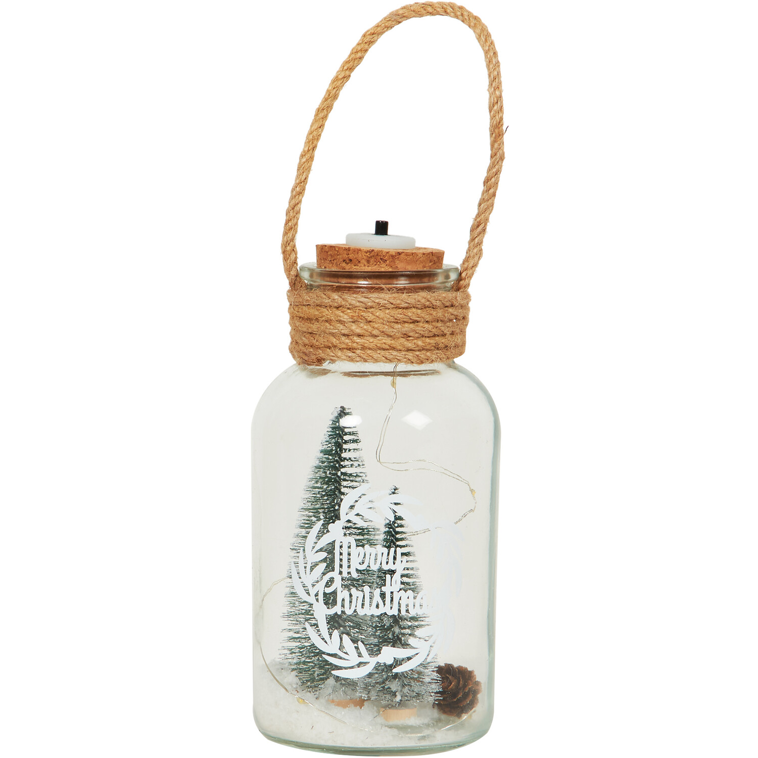 Merry Christmas LED Lantern Image 1