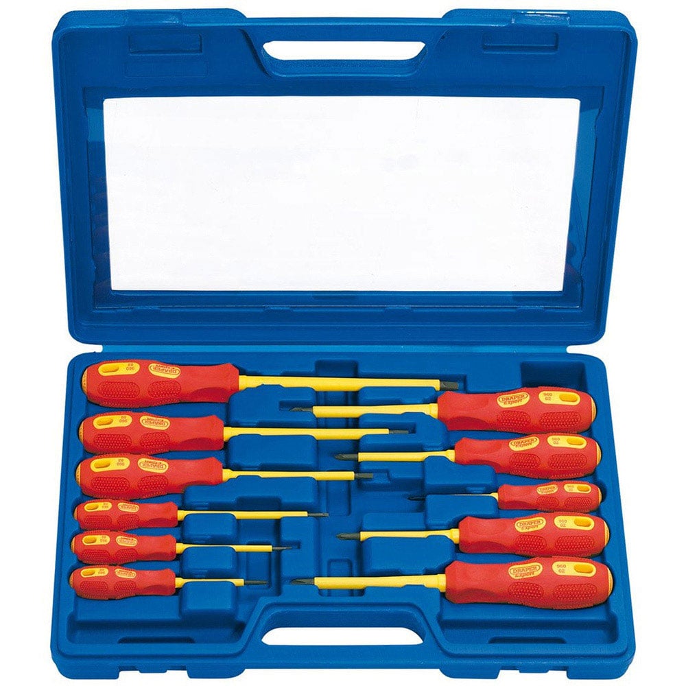 Draper 11 Piece VDE Fully Insulated Screwdriver Set Image 1