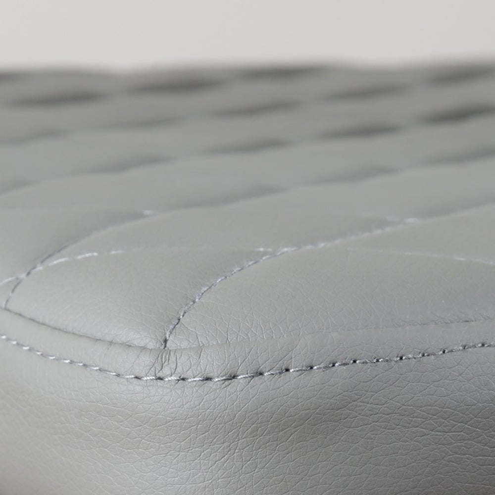 Furniturebox Copeland Valera Marble Effect 6 Seater Dining Set White Grey and Black Image 8