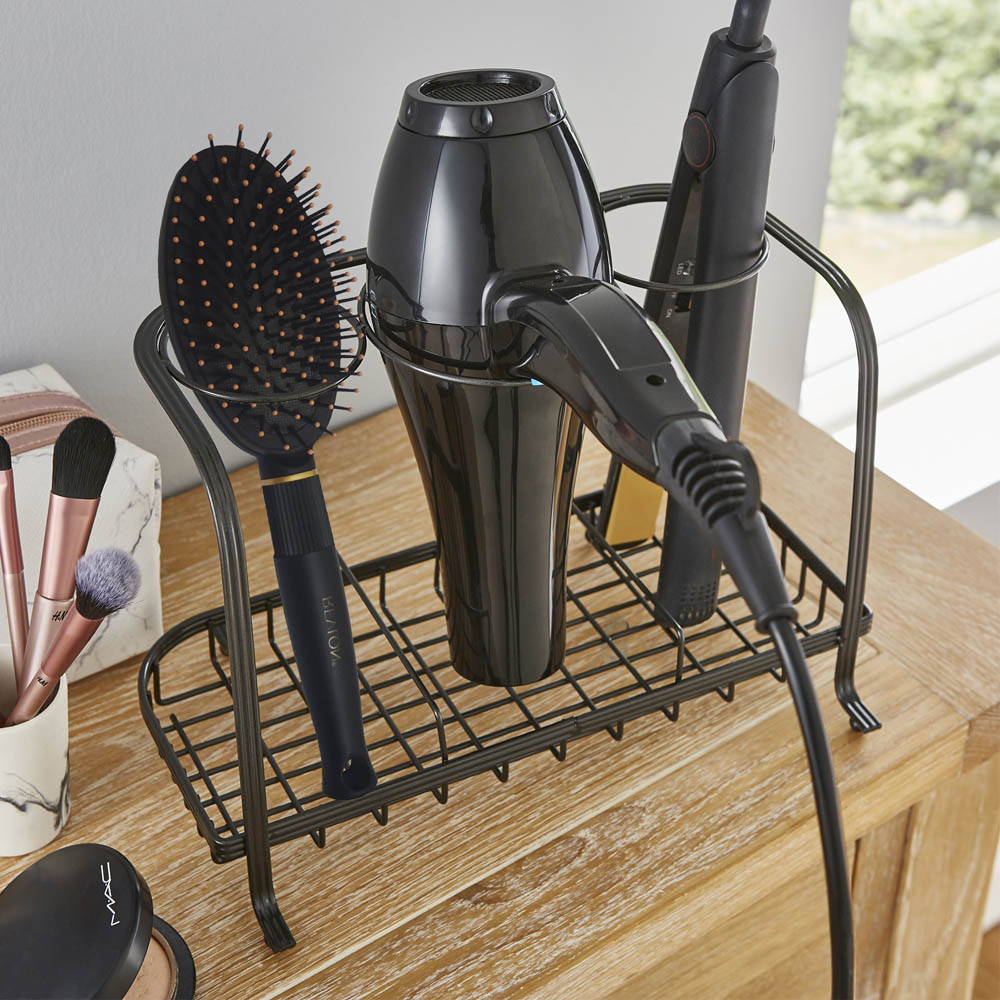 Ricomex Grey Hair Dryer and Straightener Holder Image 2