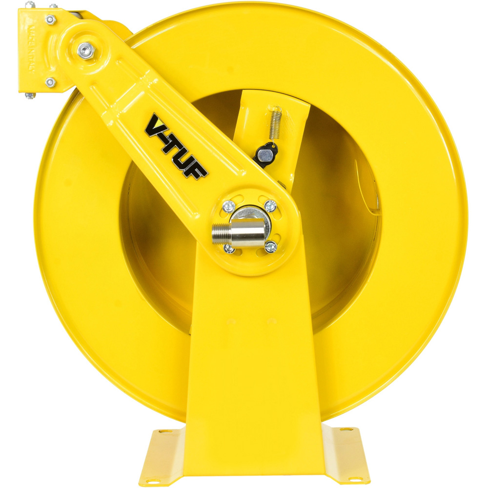 V-TUF Retractable Powder Coated Steel tufREEL and Black Washflex Hose MSQ Kit 20m Image 2