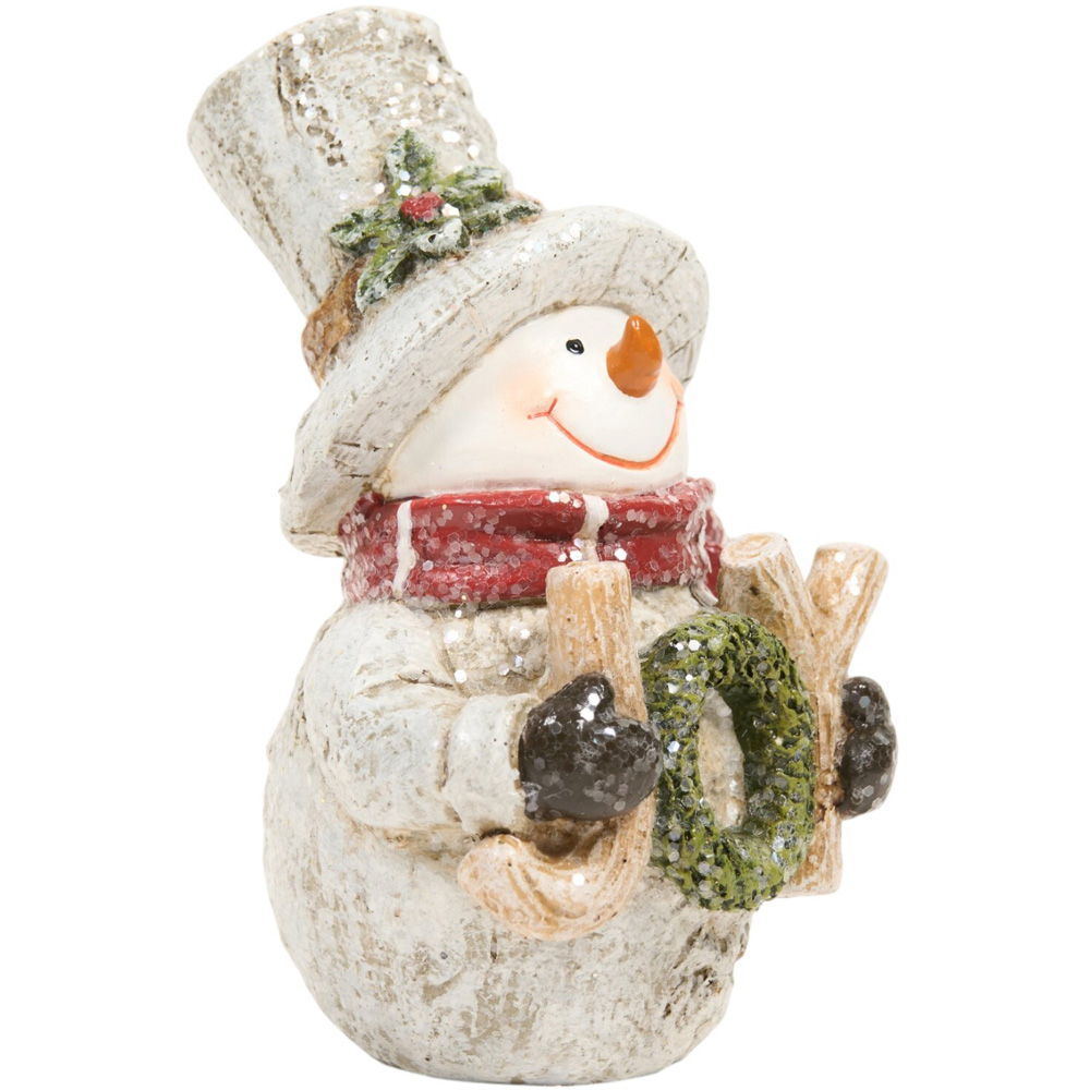 Scandi Snowman Decoration Image 9