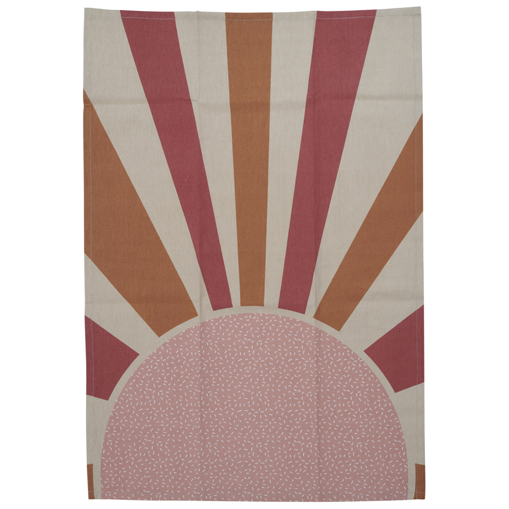Wilko Cotton Sunrise Tea Towel 45 x 65cm Image 2