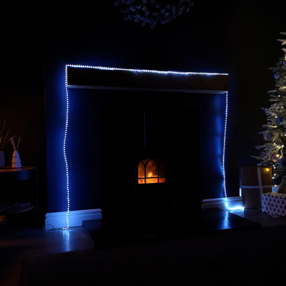 Samuel Alexander White LED Compact Micro Brights Christmas Lights 12.8m Image 6