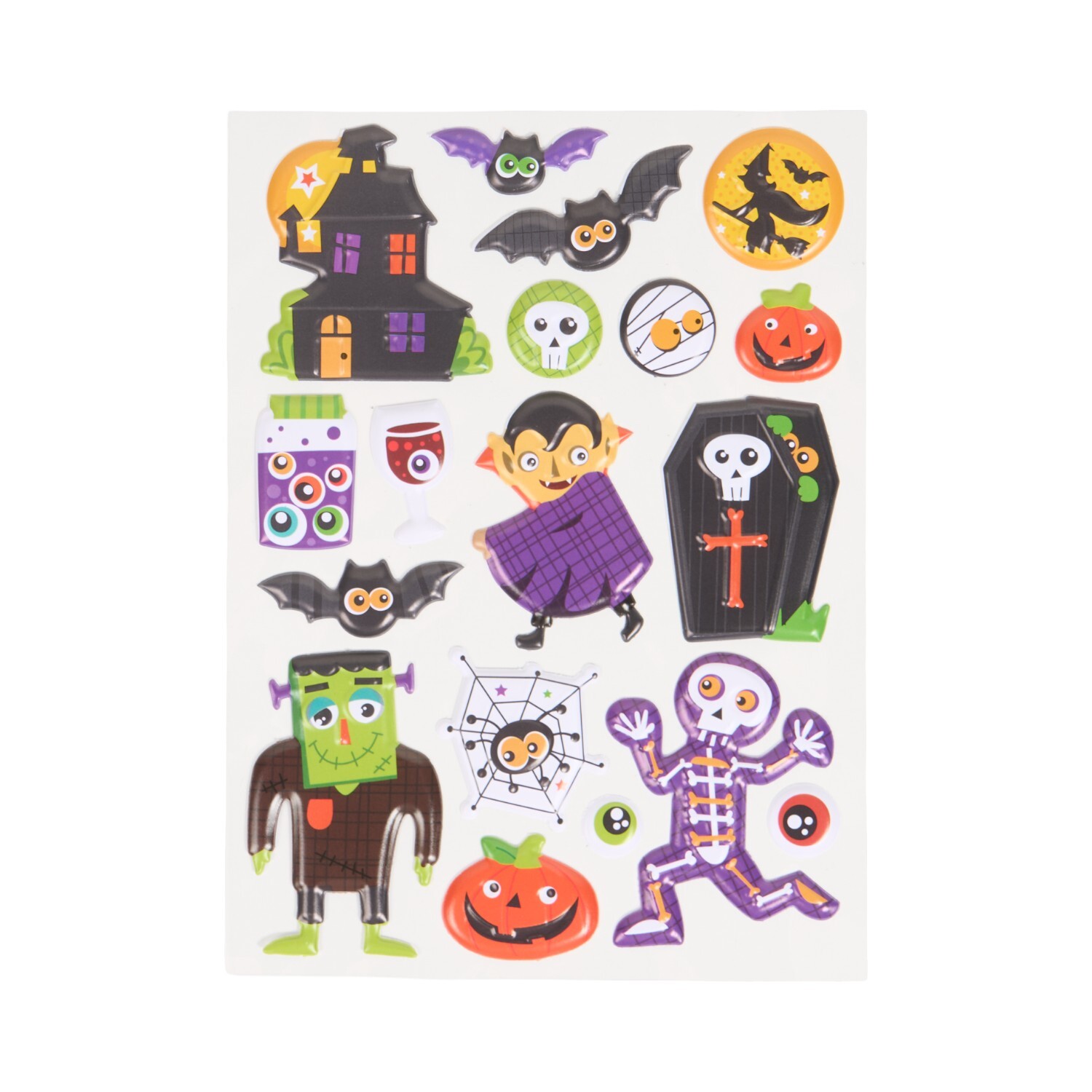 Halloween Puffy Stickers Image 3