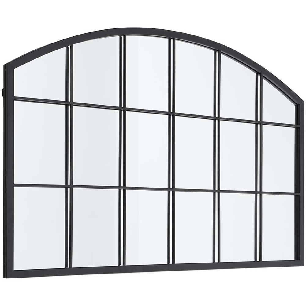 Arched Framed Wall Mirror 110 X 70Cm Image 3