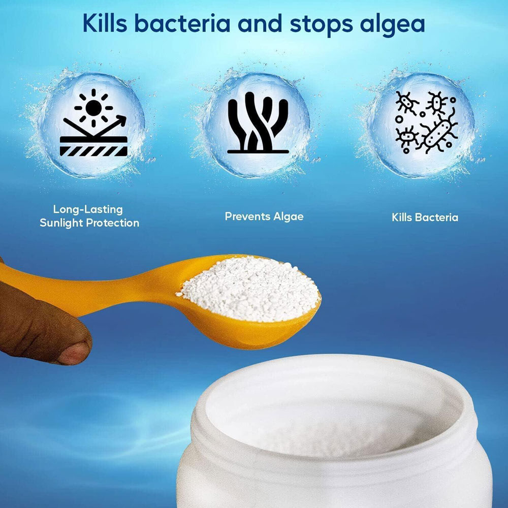 Shatchi Blue Sparkle Chlorine Granules Water Treatment 10kg Image 5