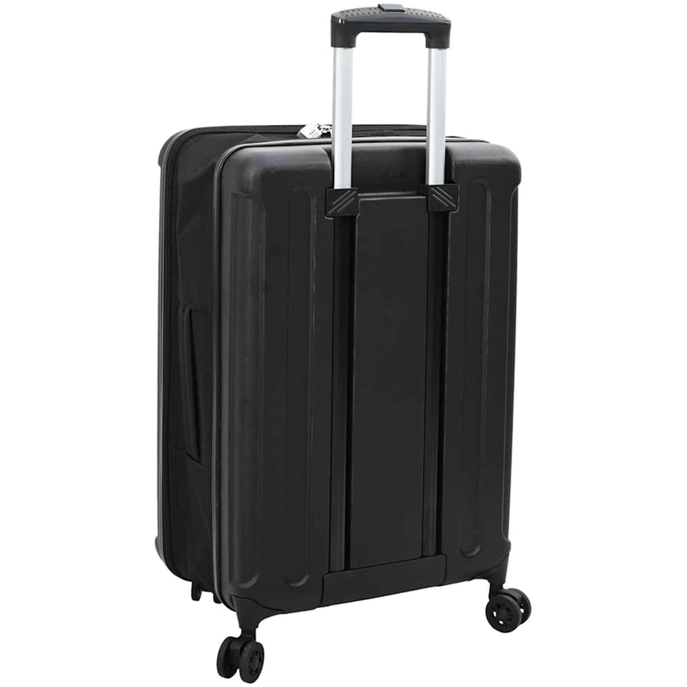vidaXL 24 inch Black Rectangular Travel Bag Image 5