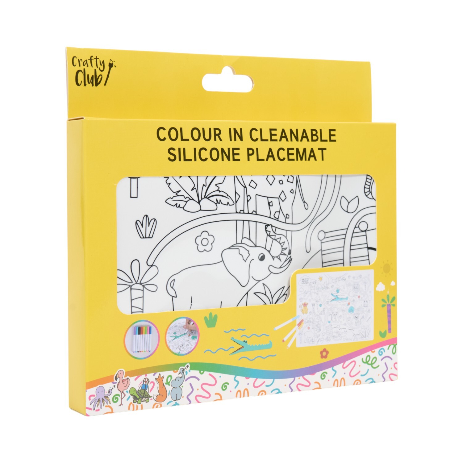 Colour In Cleanable Silicone Placemat Image 5