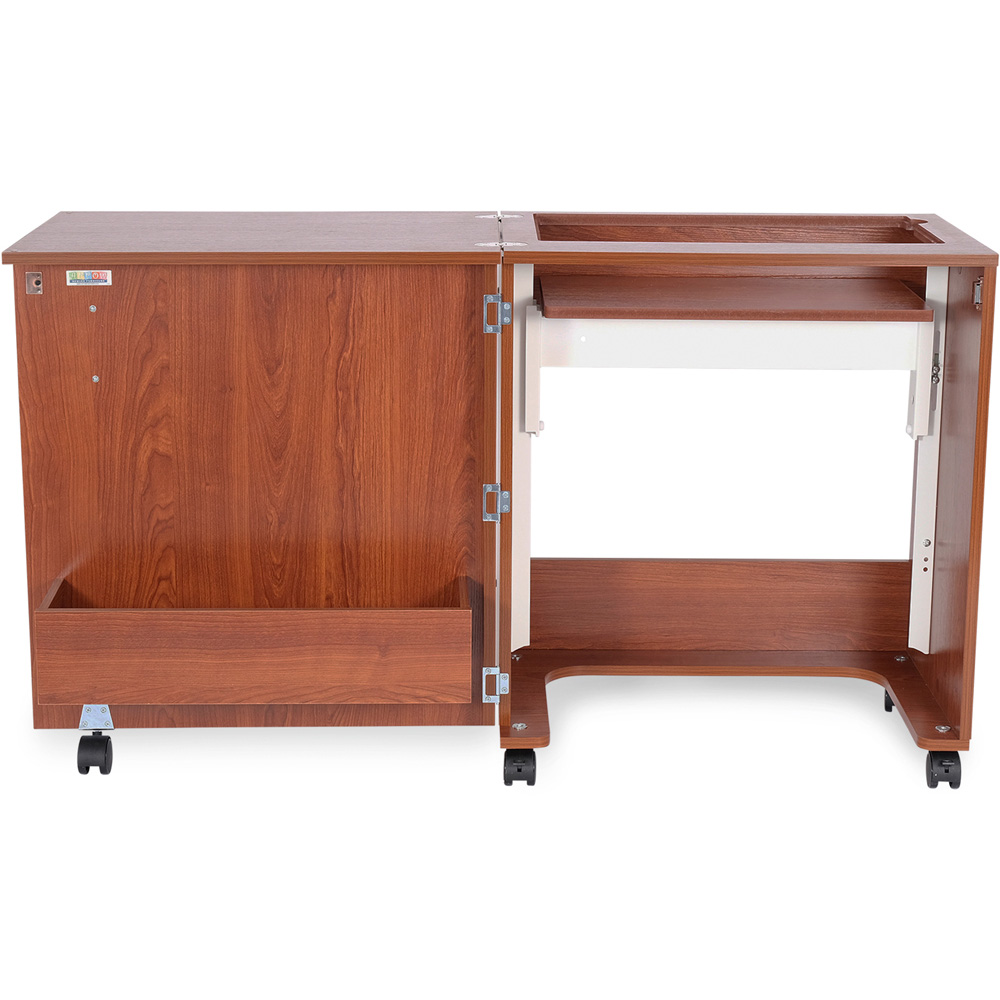 Arrow Cabinets 105 Teak Judy Fold-Away Sewing Cabinet Image 3