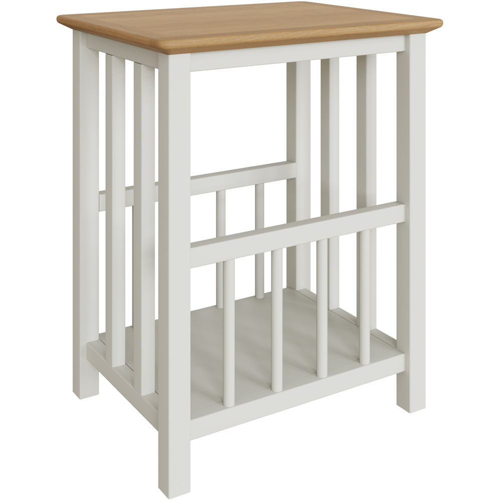 FWStyle Taberno Linen Magazine Table Image 2