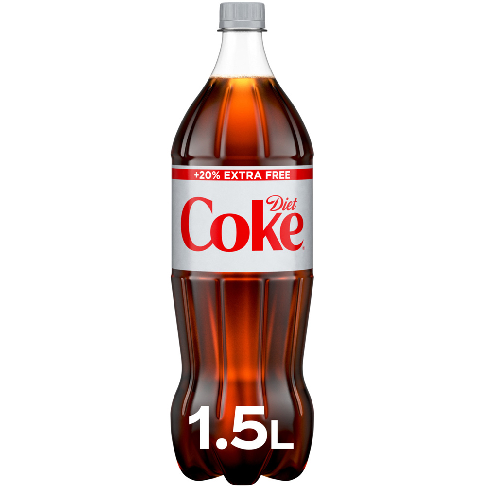 Diet Coke 1.5L (1.25L + 20% Extra Free) Image