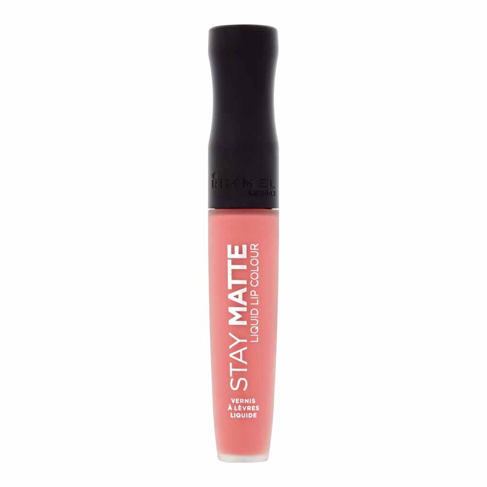 Rimmel Stay Matte Liquid Lip Colour Pink Blink Image 2