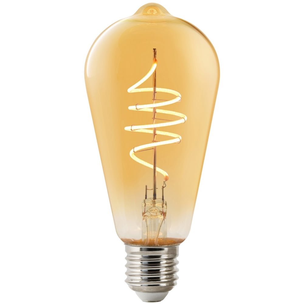 Nordlux Smart Deco ST64 E27 380 Lumen Amber Light Bulb Image 1