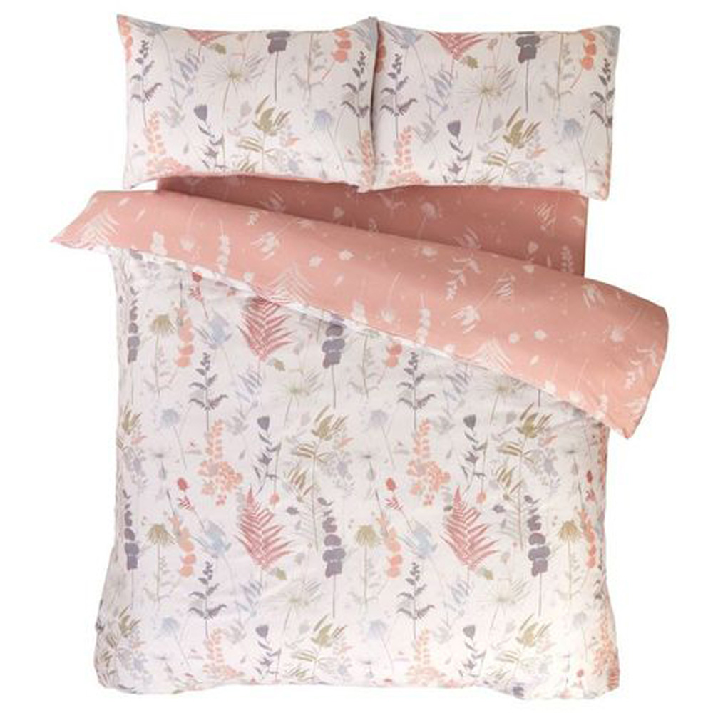 Serene Camargue Single Microfibre Fabric Reversible Duvet Cover Set Image 2