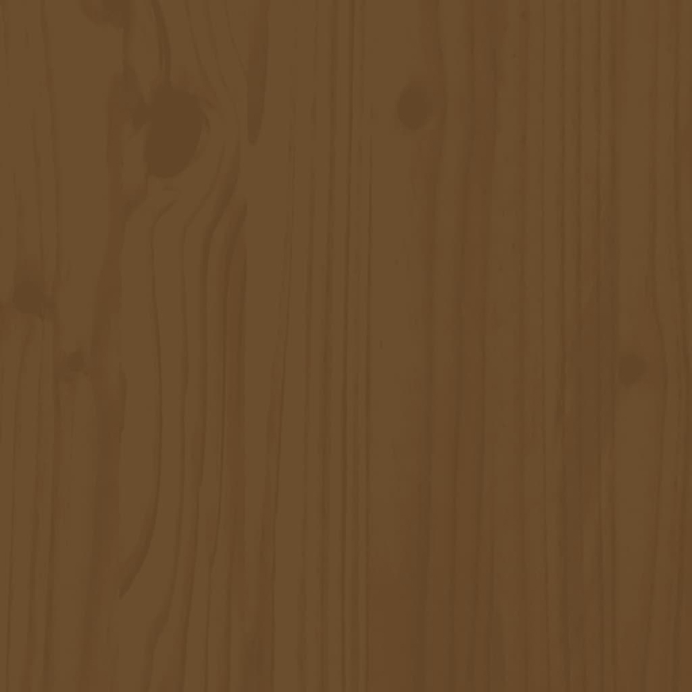 vidaXL Honey Brown Solid Pine Wood Raised Garden Bed 57 x 101 x 50cm Image 7