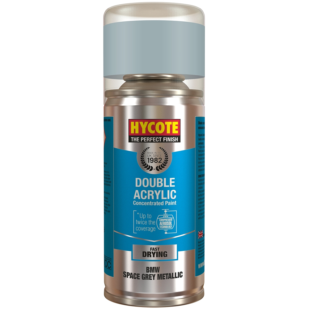 Hycote BMW Space Grey Metallic Car Spray Paint 150ml Image