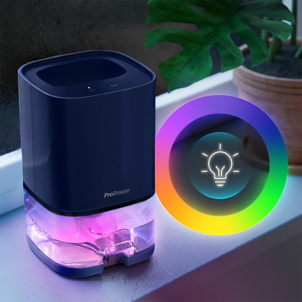 Pro Breeze Blue Dehumidifier 1L Image 7