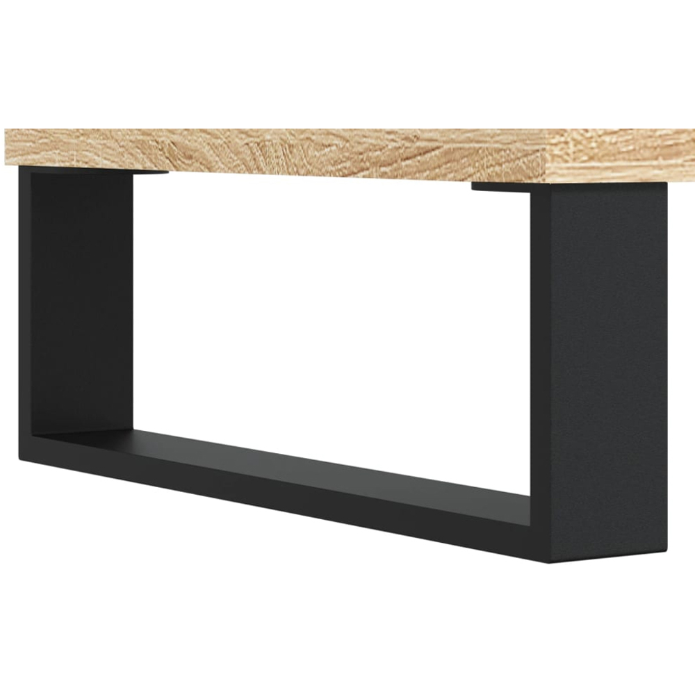 vidaXL 2 Door Sonoma Oak Sideboard Image 9