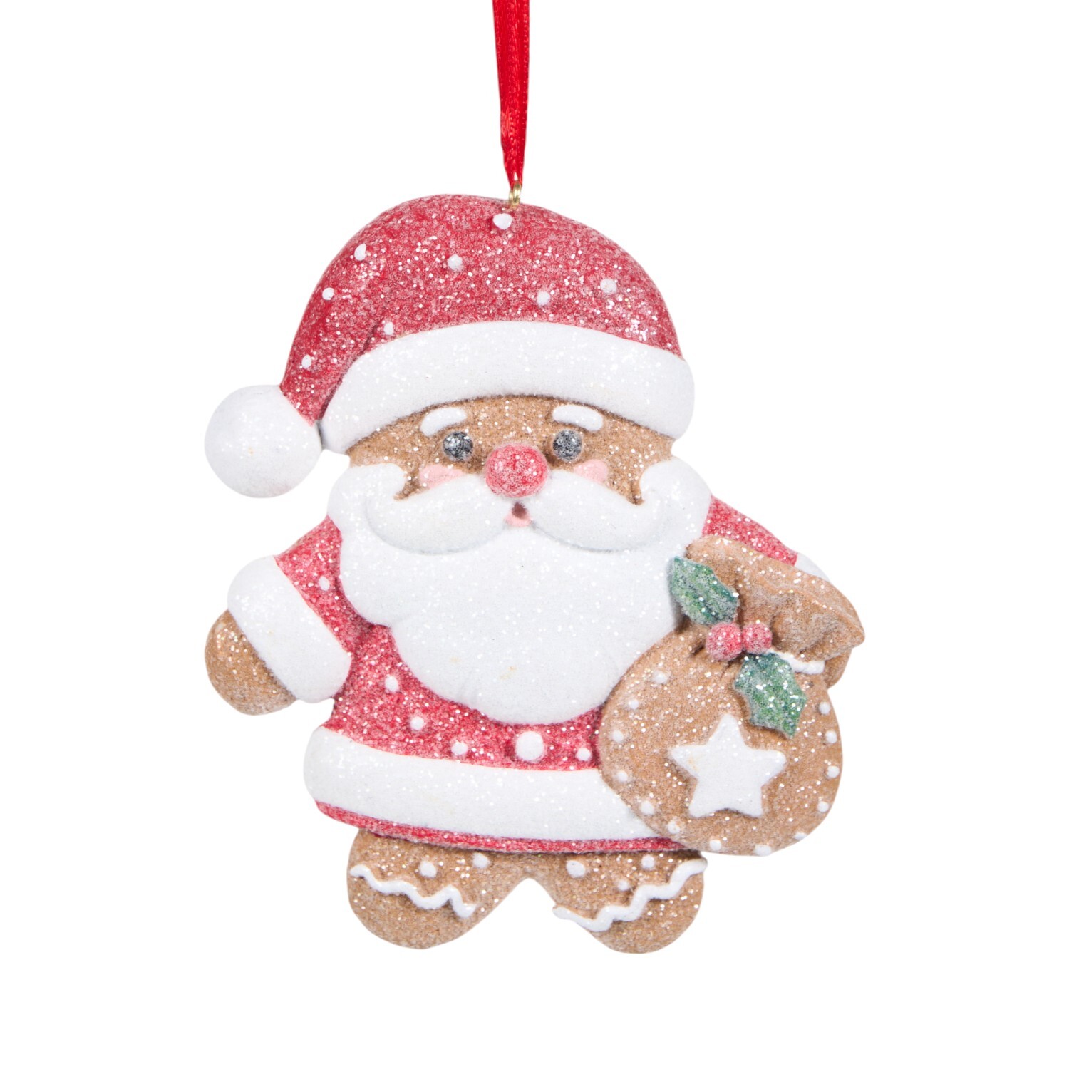 Iced Gingerbread Hanging Decoration Image 5