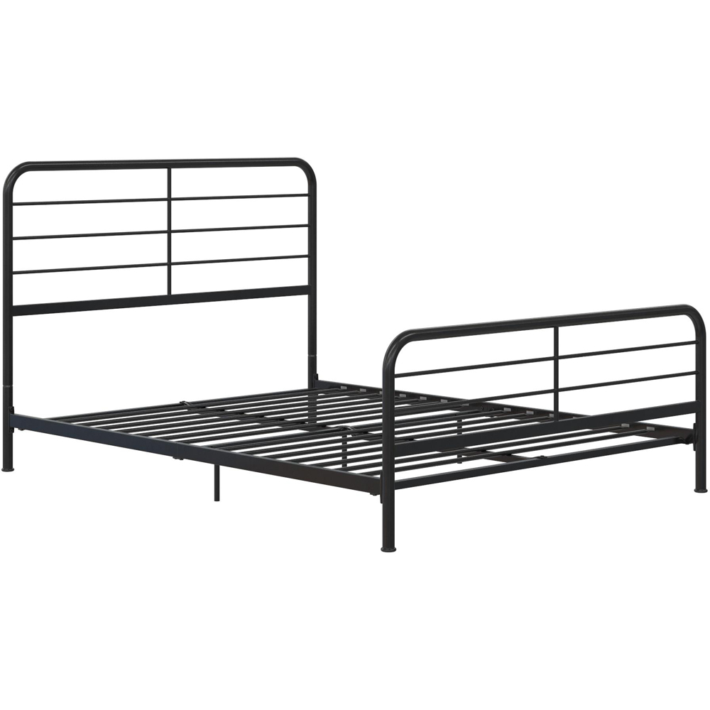Dorel Millie King Size Black Metal Bed Frame Image 2