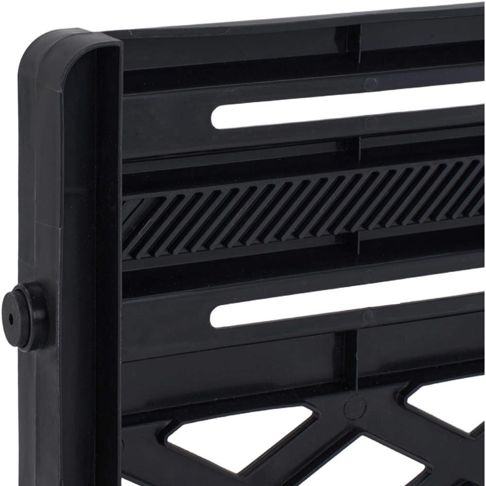 H&O Direct 65-106cm Black Extendable Pet Barrier Image 4